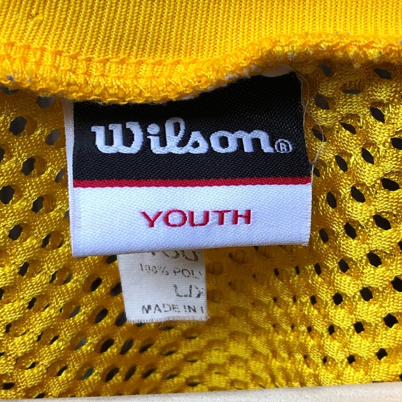 Vintage Wilson Football Jersey - Yellow - Large - Picture 5 of 5